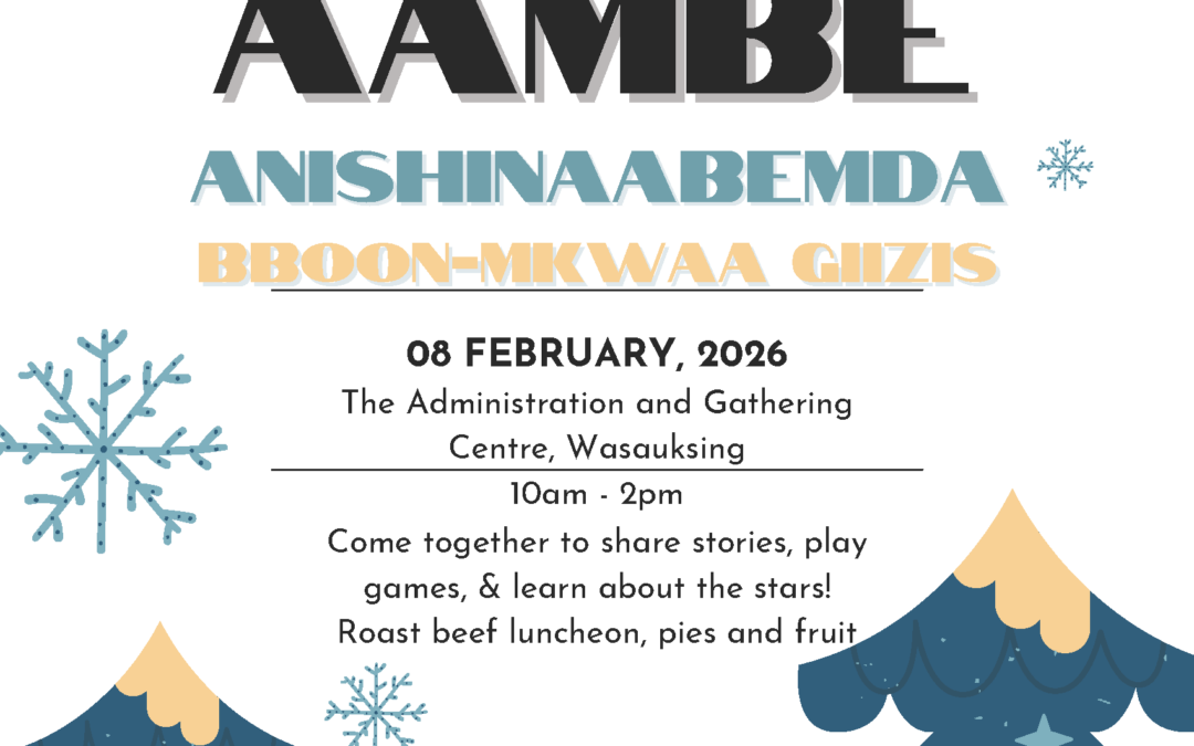 Feb 8: Aambe Anishinaabemda
